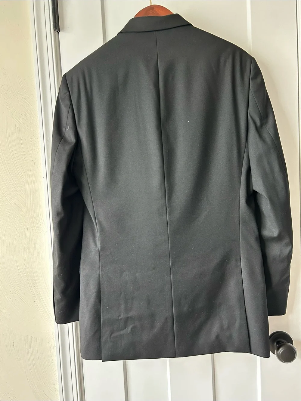 Men’s Suit - IZOD 38L, Black Two-Button Suit